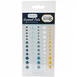 Набор эмалевых капелек "Rock-a-Bye. Boy" (Carta Bella) Набор эмалевых капелек "Rock-a-Bye. Boy" (Carta Bella)