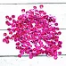 Набор круглых граненых пайеток "Фуксия"