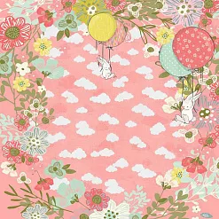 Бумага "Самая лучшая Я. Цветочная рамка" (SpringScrap) Бумага "Самая лучшая Я. Цветочная рамка" (SpringScrap)