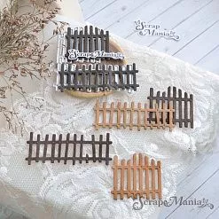 Нож "Заборчик", 2,7х6,8 см (ScrapMania) Нож "Заборчик", 2,7х6,8 см (ScrapMania)