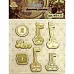 Набор деревянных украшений "Подбери ключик" (Рукоделие) Набор деревянных украшений "Подбери ключик" (Рукоделие)