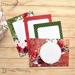 Набор карточек "Марсала" (ScrapMania)