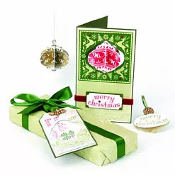 Дырокол EKS "Новогодний" с набором штампов (EKS) Дырокол EKS "Новогодний" с набором штампов (EKS)