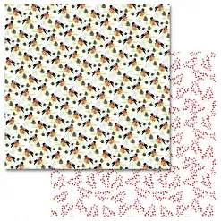 Набор бумаги 30,5х30,5 см "Акварельная зима", 9 листов (ScrapMania) Набор бумаги 30,5х30,5 см "Акварельная зима", 9 листов (ScrapMania)