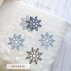Нож "Снежинка 3", 4,3х4,3 см (ScrapMania) Нож "Снежинка 3", 4,3х4,3 см (ScrapMania)