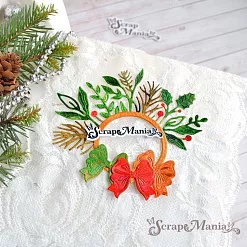 Нож "Ботанические рамки. Травинки", 8х10,2 см (ScrapMania)