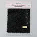 Отрез ткани 33х33 см "Пайетки. Черный" (АртУзор)