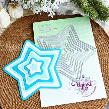 Нож "Базовые. Звезды", 14,7х14,3 см (AgiArt)