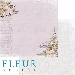 Бумага "Цветы прованса. Вдохновение" (Fleur-design)