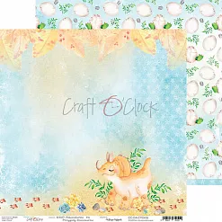 Бумага 30х30 см "Dino adventures 06" (CraftO'clock) Бумага 30х30 см "Dino adventures 06" (CraftO'clock)
