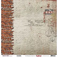 Бумага "Edge of town. Трасса" (ScrapBerry's)