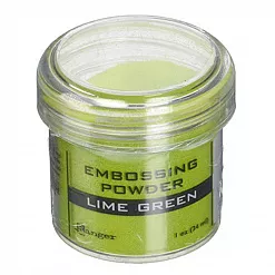 Пудра для эмбоссинга 30 мл, лаймовая (Ranger Lime Green)