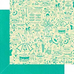 Набор бумаги 15х15 см "Café parisian. Парижское кафе. Фоновый", 36 листов (Graphic 45) Набор бумаги 15х15 см "Café parisian. Парижское кафе. Фоновый", 36 листов (Graphic 45)