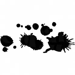 Набор штампов "Брызги старого пера" (Скрапклуб)