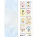 Лист с картинками 10х30 см "День Рождения. Карточки" (ScrapMania)