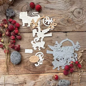 Нож "Страдающее 
Средневековье", 7,2х5 см (MimiCut)