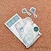 Набор высечек из бумаги "Легенды Средиземья. Магия", 43 шт (ScrapMania)