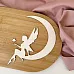 Заготовка для тиснения "Фея на луне" Заготовка для тиснения "Фея на луне"