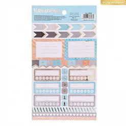 Наклейки 12х21 см с фольгированием "План" (АртУзор) Наклейки 12х21 см с фольгированием "План" (АртУзор)