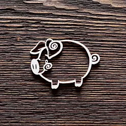 Украшение из чипборда "Свинка 2" (ArtLines) Украшение из чипборда "Свинка 2" (ArtLines)