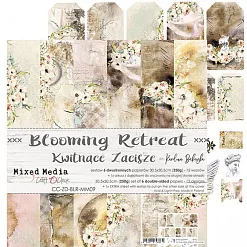 Набор бумаги 15х15 см "Blooming retreat", 24 листа (CraftO'clock) Набор бумаги 15х15 см "Blooming retreat", 24 листа (CraftO'clock)