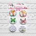 Набор фишек "Маленькая леди. Наша прелесть" (ScrapMania)
