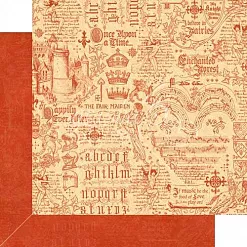 Набор бумаги 15х15 см "Enchanted forest. Зачарованный лес. Фоновый", 36 листов (Graphic 45)