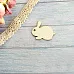 Украшение из чипборда "Зайчик" (АртМаркет)