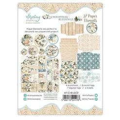 Набор вырубок "Christmas Blessings", 27 шт (Mintay)