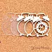 Шейкер "Фономикс. Новогодний. Будильник мини", 3,3х4,7 см (ScrapMania)