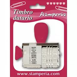 Штамп наборный Stamperia