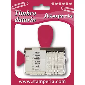 Штамп наборный Stamperia