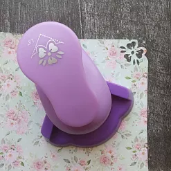 Дырокол угла Tukzar 3,8 см "Фиалка"