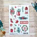 Набор наклеек А6 "Сказка на Рождество. Красная ягодка" (ScrapMania)