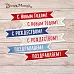 Набор высечек из бумаги "Снеговички" (ScrapMania)