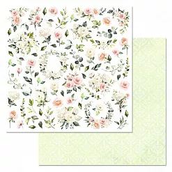 Набор бумаги 20х20 см "Мечты невесты", 12 листов (ScrapMania)