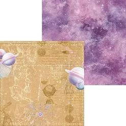 Набор бумаги 30х30 см "Астроном", 8 листов (Scrapodelie)