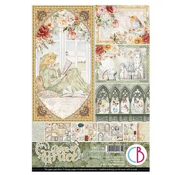 Набор бумаги А4 "Reign of Grace", 9 листов (Ciao bella)