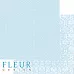 Бумага "Шебби Шик Базовая 2.0. Небесный голубой" (Fleur-design)