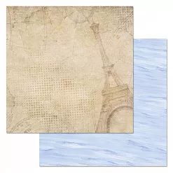 Набор бумаги 30,5х30,5 см "Путеводитель", 12 листов (ScrapMania)