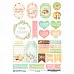 Скрап-карта А4 "Лесное чудо. Теги" (ScrapMania)