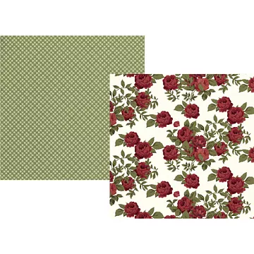 Бумага "Vintage blessings. Love&Laughter" (Simple Stories)