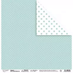 Бумага "Крупные точки. Нежно-бирюзовые" (Mr.Painter) Бумага "Крупные точки. Нежно-бирюзовые" (Mr.Painter)