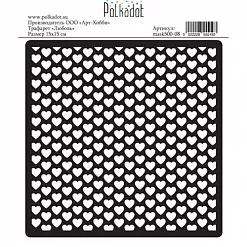 Трафарет "Любовь" (Polkadot)