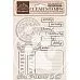 Набор штампов "Create Happiness. Weekly planner", 23 шт (Stamperia)