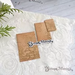 Нож "Марки. Зубчатые", 3,9х5,7 см (ScrapMania)