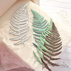 Нож "Уральская природа. Папоротник большой", 14,2х7,1 см (ScrapMania)