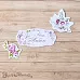 Набор высечек из бумаги "Цветочная вуаль" (ScrapMania)
