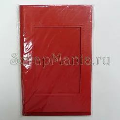 Набор заготовок для открыток "Красный" (Folia)
