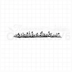 Штамп "Лужайка", 11х1,6 см (Скрапклуб)